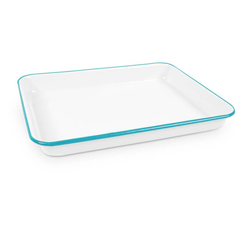 Crow Canyon Home Enamelware Square Cake / Brownie Pan, 9 x 9 - Rove and  Swig
