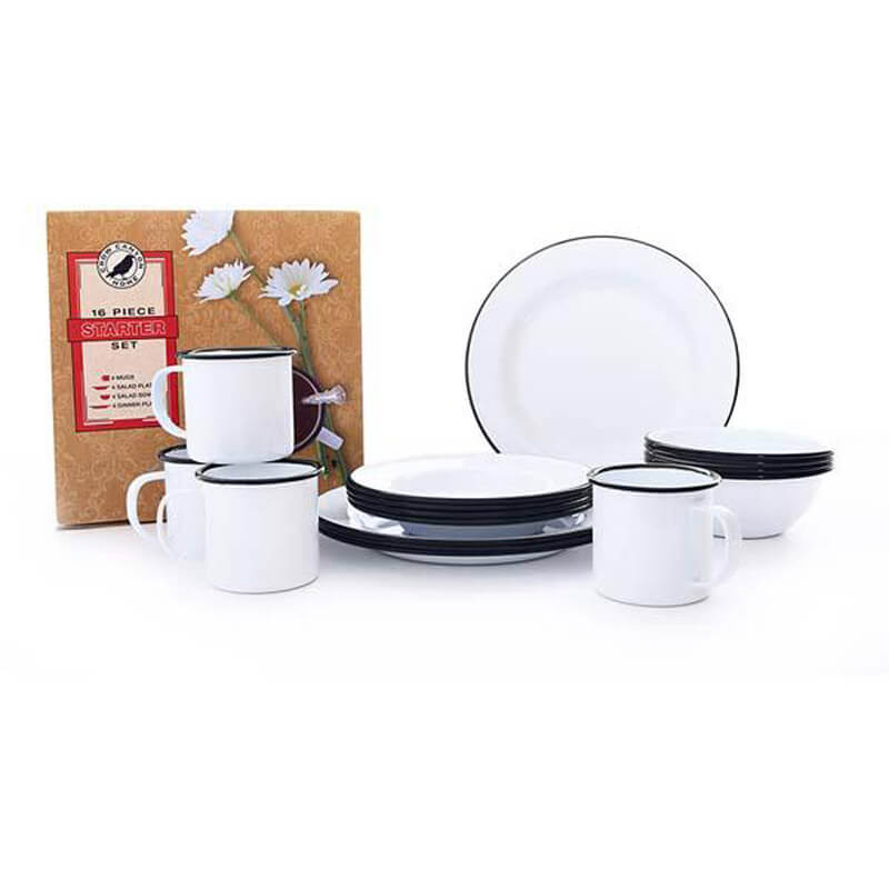 Crow Canyon - Enamelware Children's First Bake Set, Pink – Kitchen Store &  More